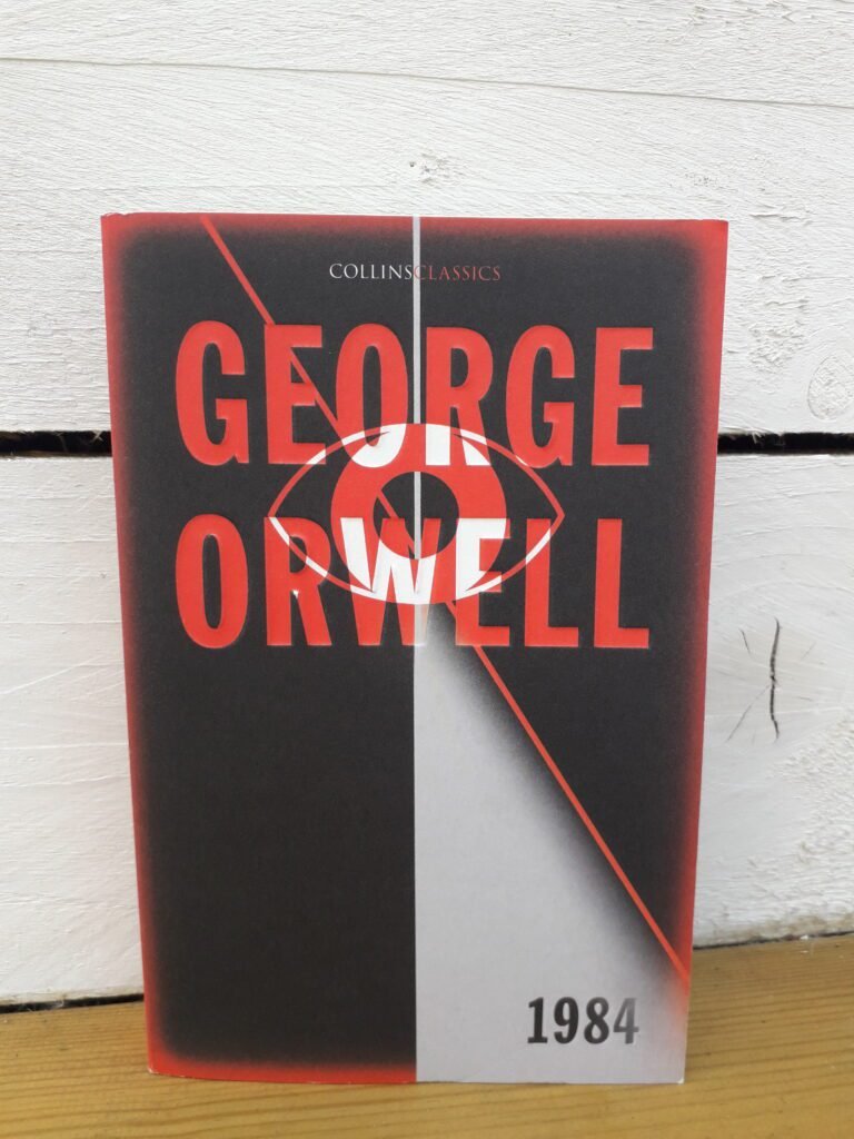 1984 novel by George Orwell book cover